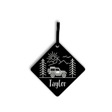 Personalised Diamond Pet ID Tag - Engraved Both Sides