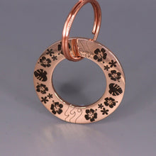 Personalised Washer Pet ID Tag – Engraved Both Sides